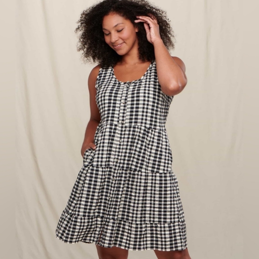 Toad&Co Manzana Tiered Dress With Pockets